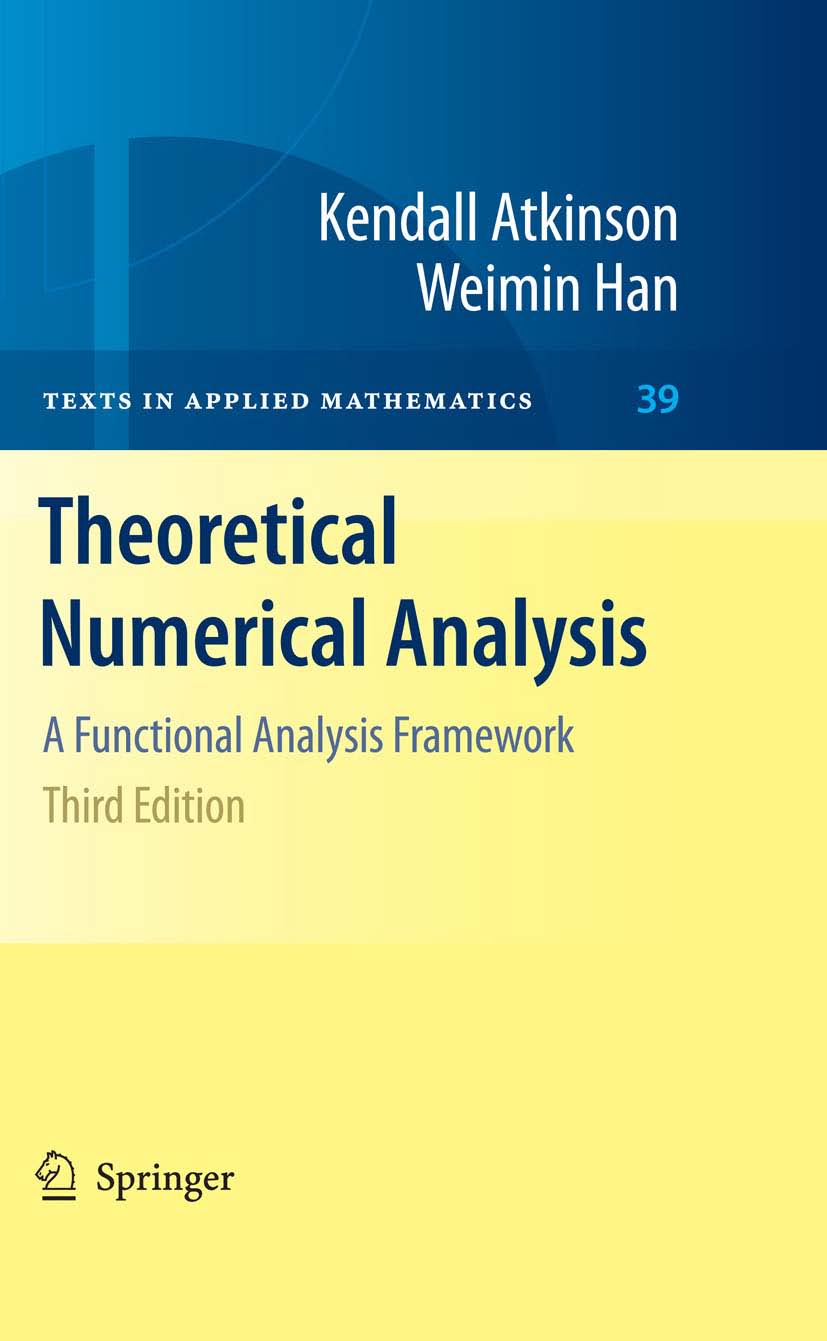 کتاب Theoretical numerical analysis A functional analysis framework